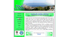 Desktop Screenshot of kazdagi.balikesir.edu.tr