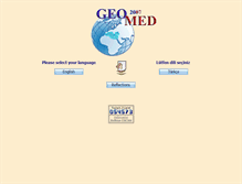 Tablet Screenshot of geomed2007.balikesir.edu.tr